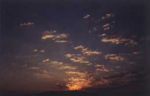 Un amanecer desde Mostelares